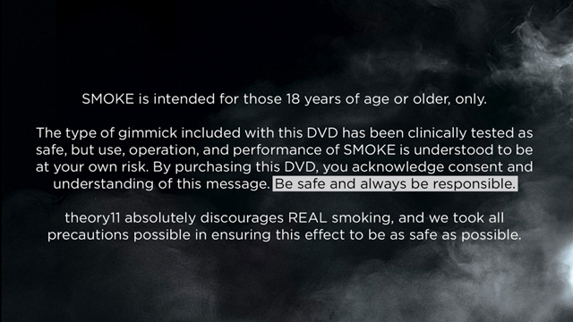 SMOKE by Alan Rorrison - theory11.com